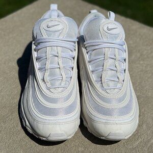 Nike Air Max 97 Triple White Wolf Grey - Mens 12